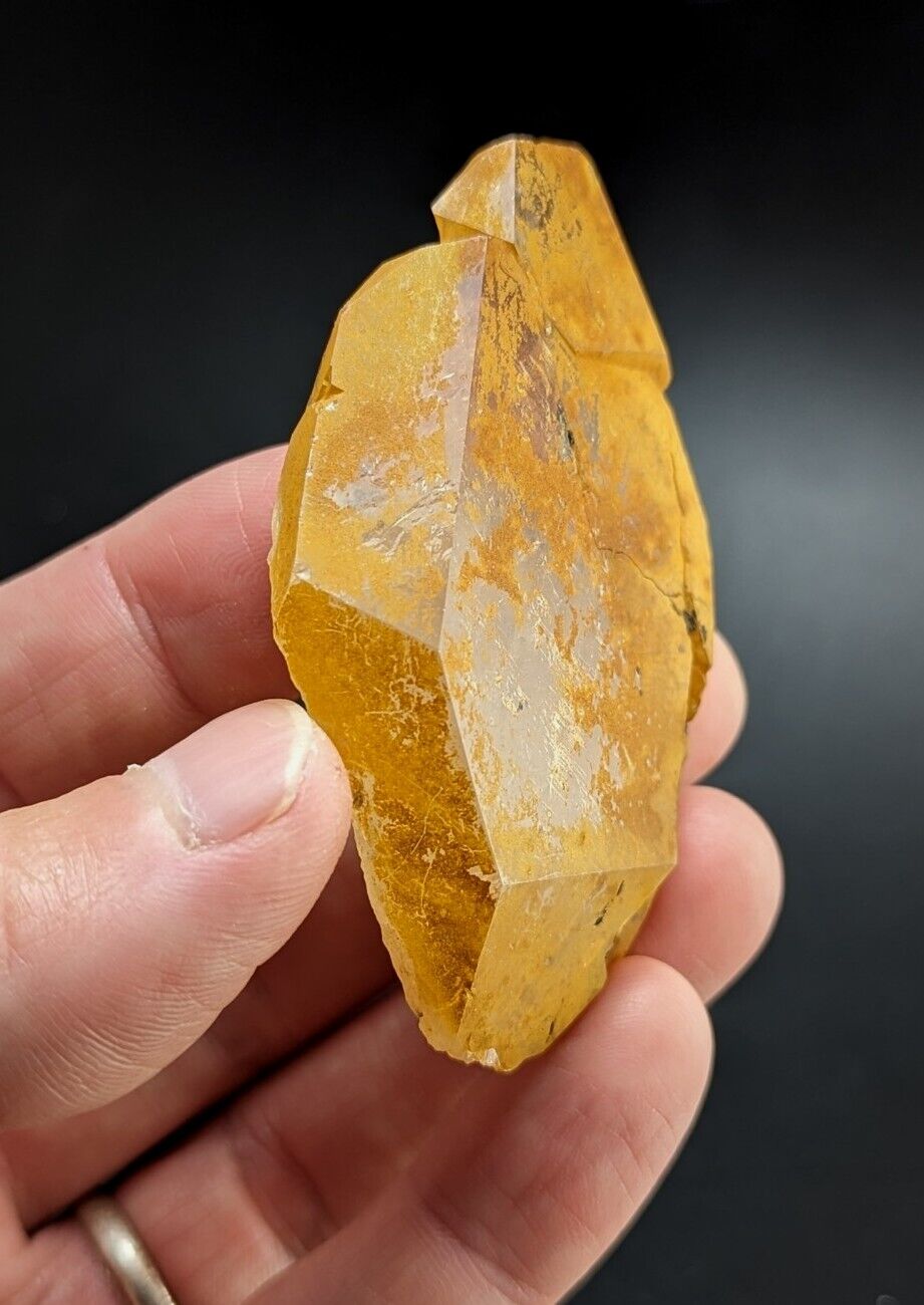 Unique Quartz Crystal Floater - Garland County Arkansas w/ natural iridescence - Collectibles:Rocks Fossils &