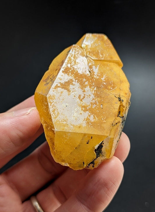Unique Quartz Crystal Floater - Garland County Arkansas w/ natural iridescence - Collectibles:Rocks Fossils &