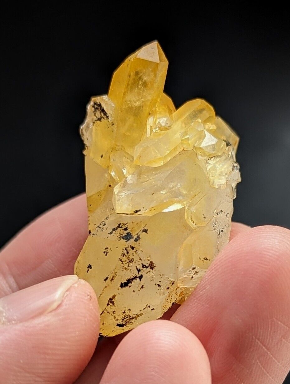 Unique Quartz Crystal Floater - Garland County Arkansas w/ natural iridescence - Collectibles:Rocks Fossils &