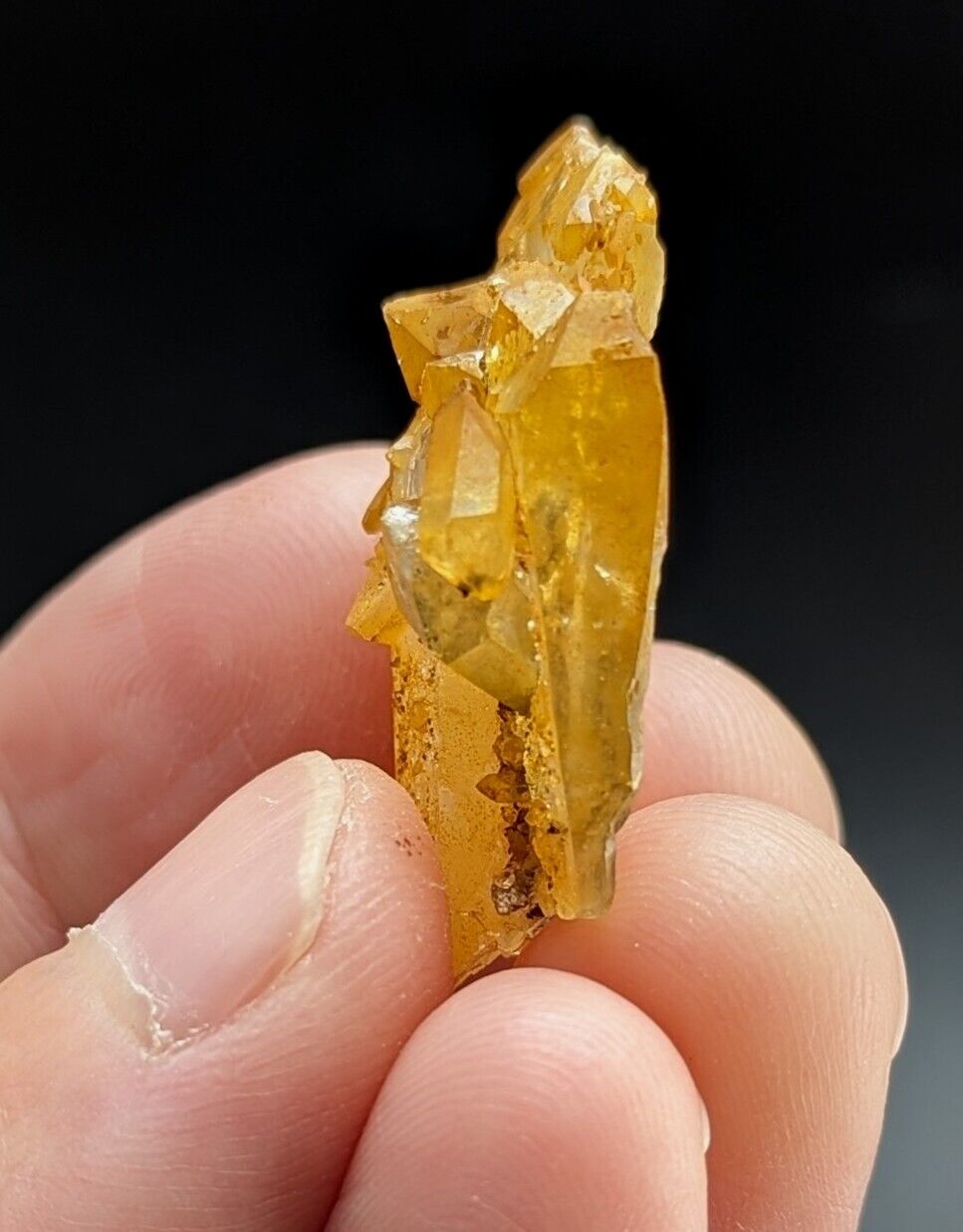 Unique Quartz Crystal Floater - Garland County Arkansas w/ natural iridescence - Collectibles:Rocks Fossils &