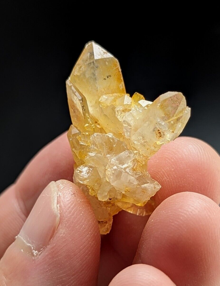 Unique Quartz Crystal Floater - Garland County Arkansas w/ natural iridescence - Collectibles:Rocks Fossils &