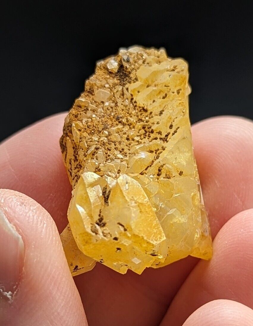 Unique Quartz Crystal Floater - Garland County Arkansas w/ natural iridescence - Collectibles:Rocks Fossils &