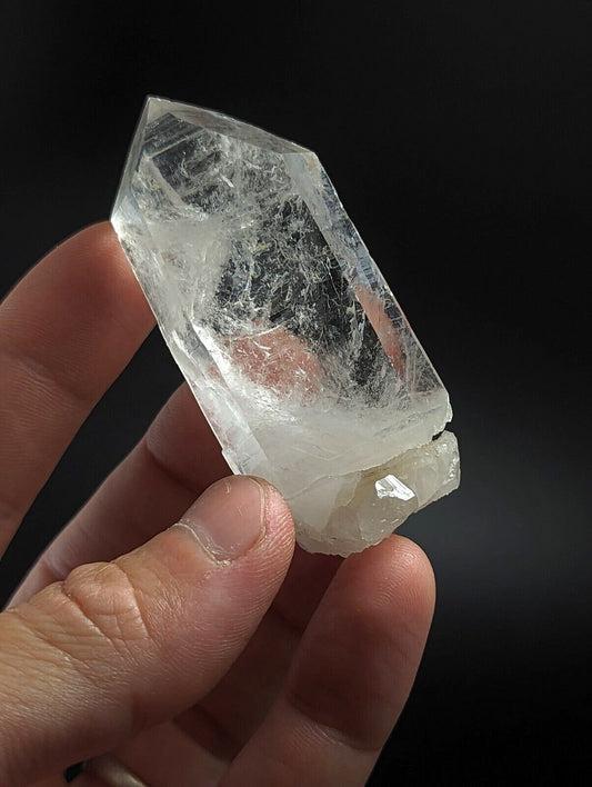 Unique Quartz Crystal Point,Strange Old Stock,Garland County Arkansas Scepter? - Collectibles:Rocks Fossils &
