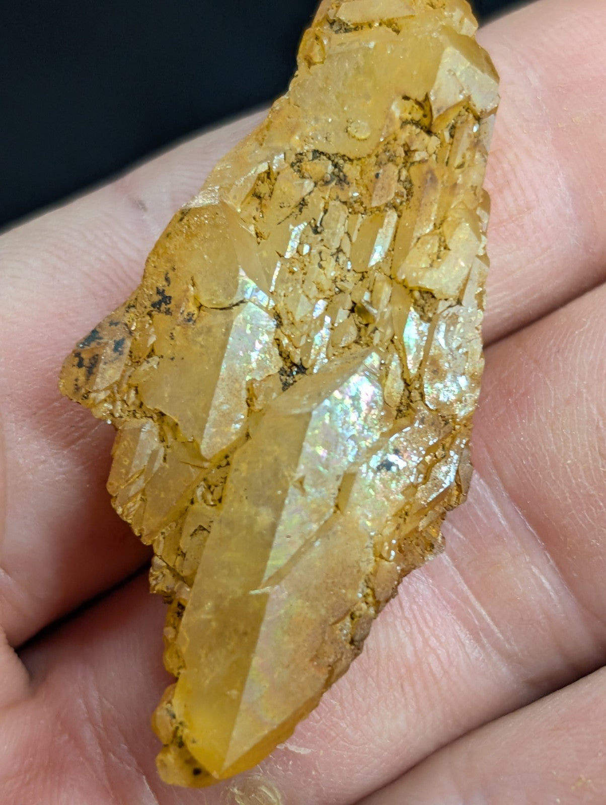 Unique Quartz Crystal Point w/ wild formations Garland County Arkansas USA - Collectibles:Rocks Fossils &