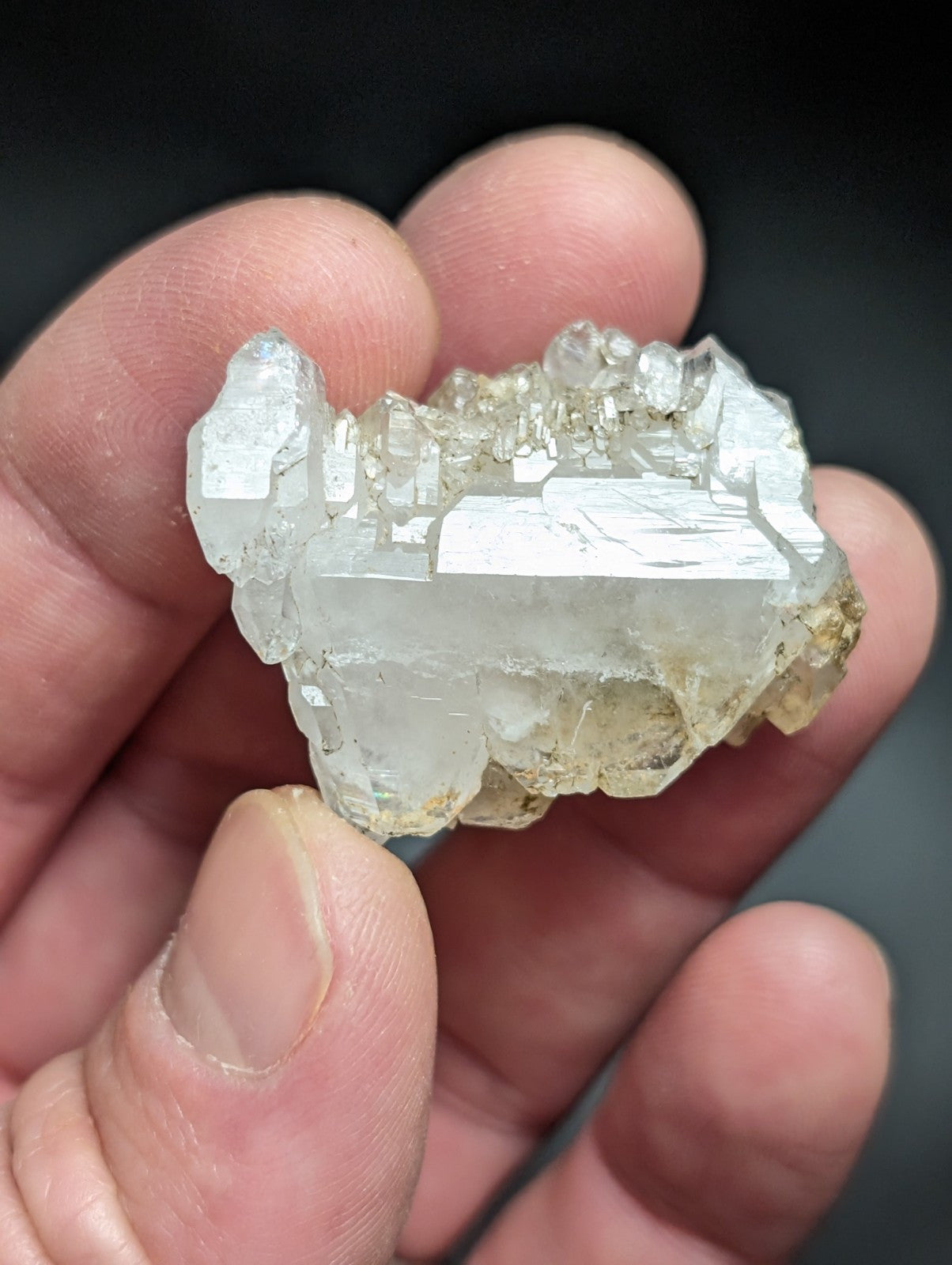 Unique Quartz Crystal Point w/ wild formations Garland County Arkansas USA - Collectibles:Rocks Fossils &
