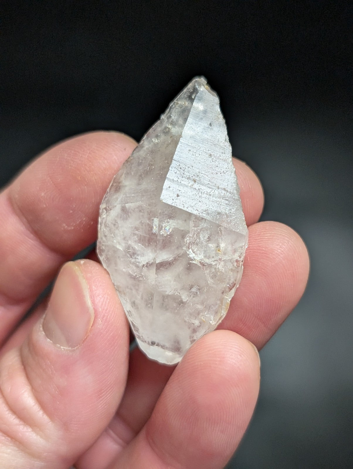 Unique Quartz Crystal Point w/ wild formations Garland County Arkansas USA - Collectibles:Rocks Fossils &