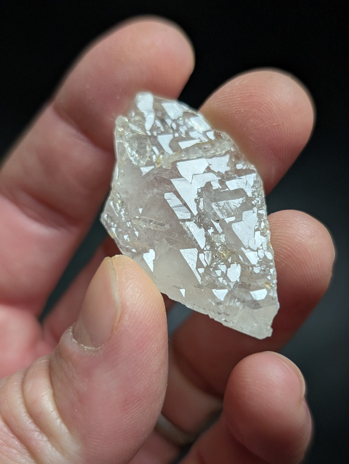 Unique Quartz Crystal Point w/ wild formations Garland County Arkansas USA - Collectibles:Rocks Fossils &