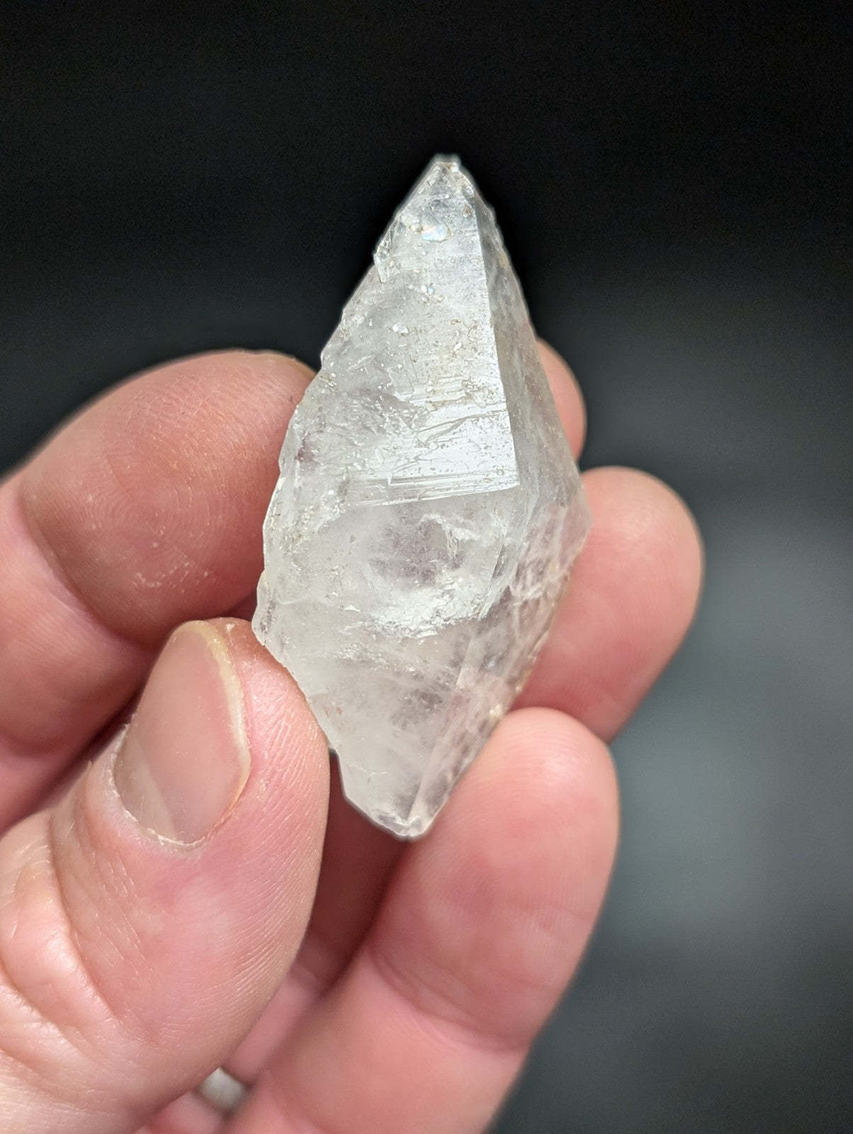 Unique Quartz Crystal Point w/ wild formations Garland County Arkansas USA - Collectibles:Rocks Fossils &