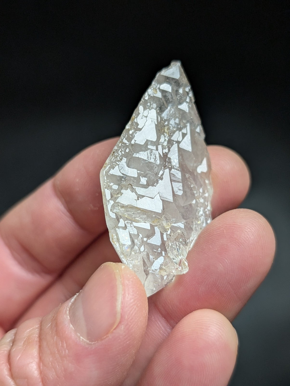 Unique Quartz Crystal Point w/ wild formations Garland County Arkansas USA - Collectibles:Rocks Fossils &