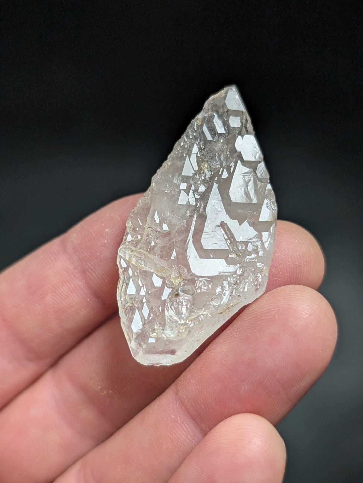 Unique Quartz Crystal Point w/ wild formations Garland County Arkansas USA - Collectibles:Rocks Fossils &