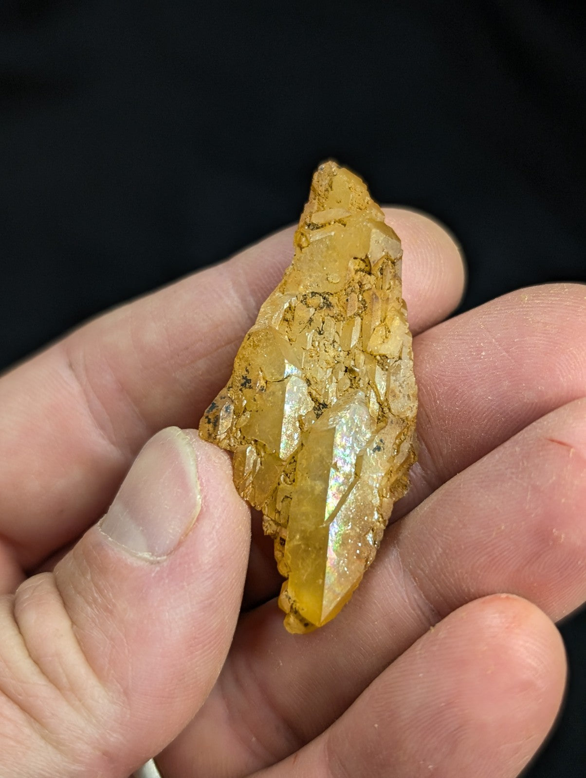 Unique Quartz Crystal Point w/ wild formations Garland County Arkansas USA - Collectibles:Rocks Fossils &
