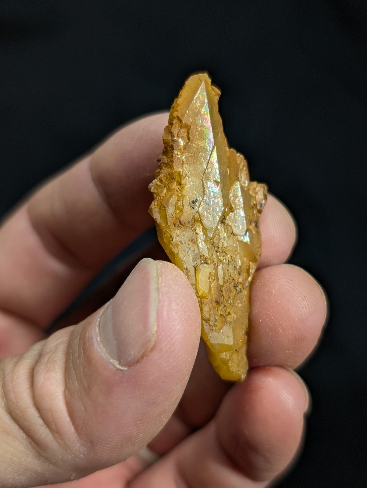 Unique Quartz Crystal Point w/ wild formations Garland County Arkansas USA - Collectibles:Rocks Fossils &