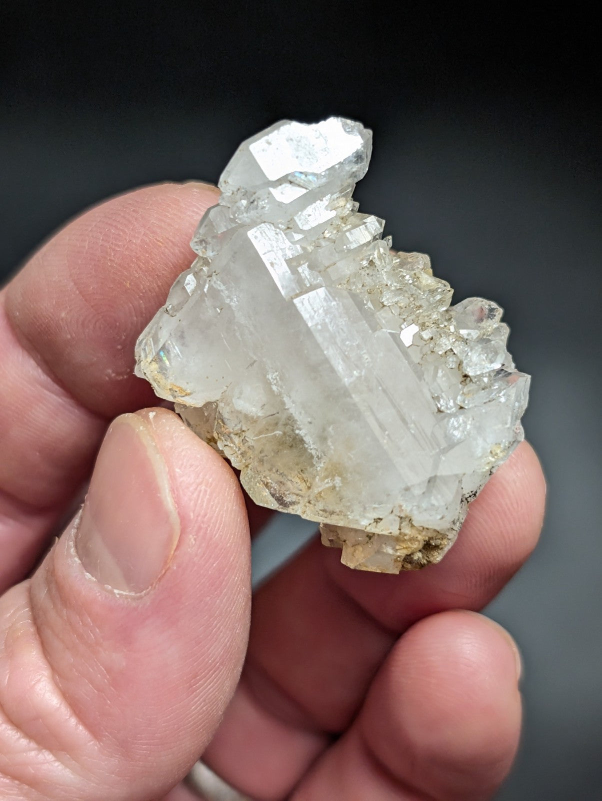 Unique Quartz Crystal Point w/ wild formations Garland County Arkansas USA - Collectibles:Rocks Fossils &