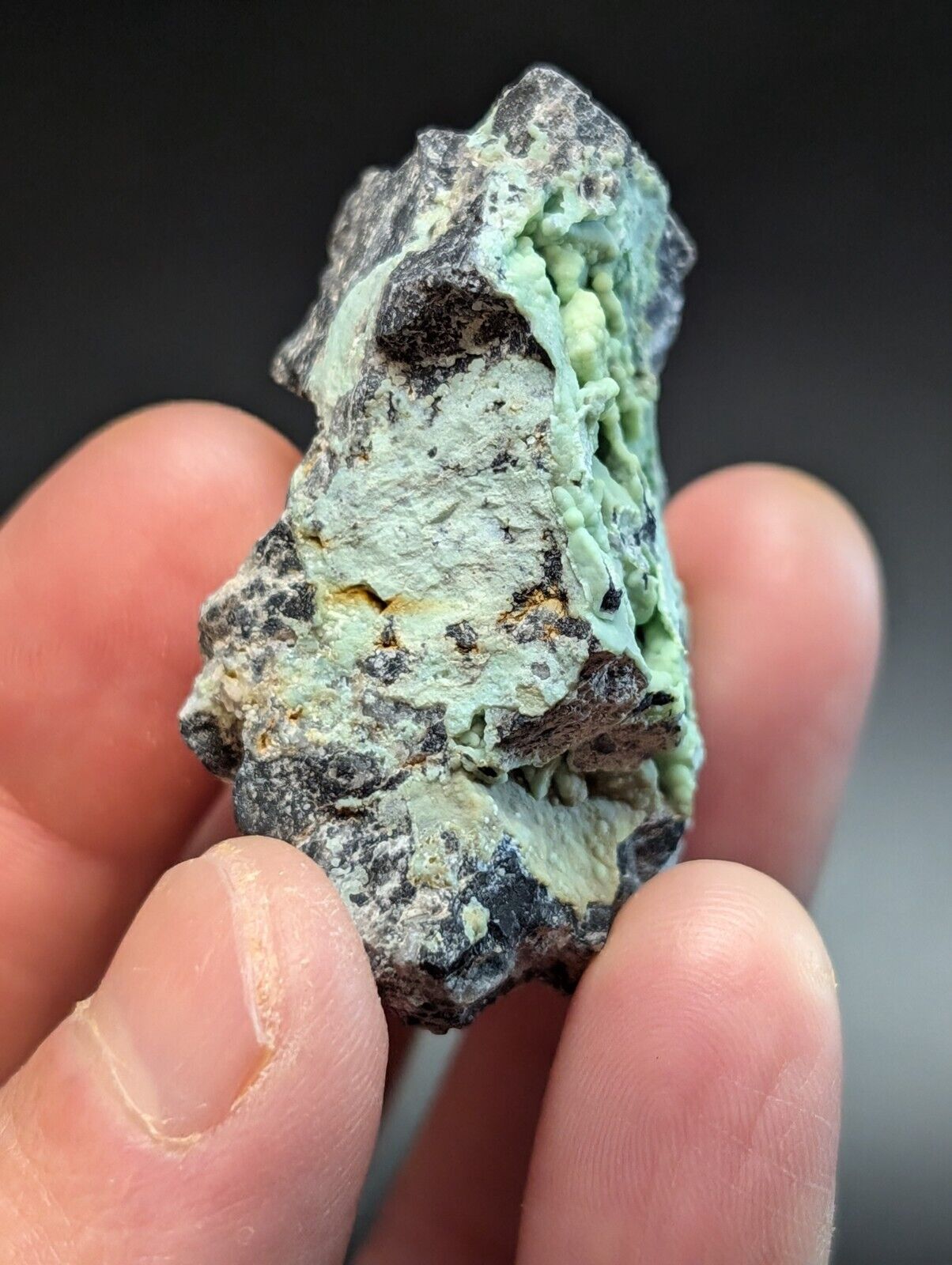 UV Reactive Planerite Mauldin Mountain Montgomery Co. Arkansas USA(Old Stock) - Collectibles:Rocks Fossils &