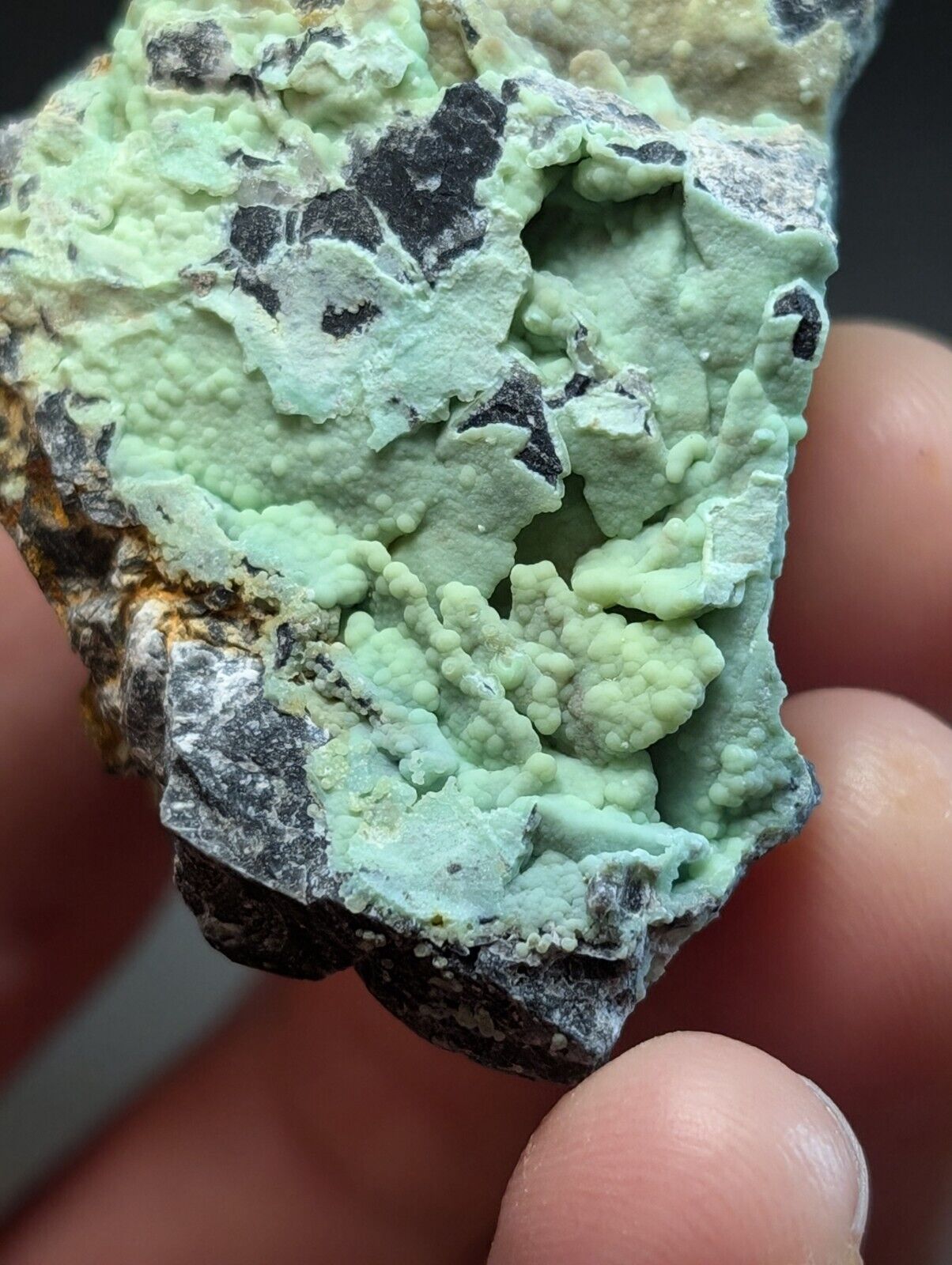 UV Reactive Planerite Mauldin Mountain Montgomery Co. Arkansas USA(Old Stock) - Collectibles:Rocks Fossils &