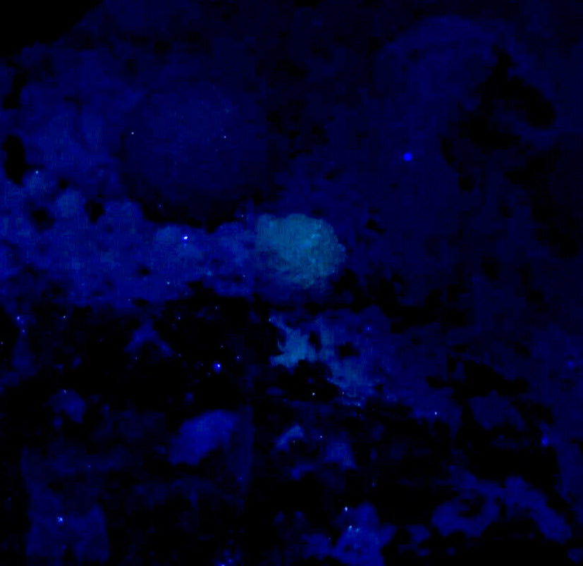UV Reactive Wavellite - Fantastic Old Stock - Mauldin Mountain Arkansas Rare - Collectibles:Rocks Fossils &