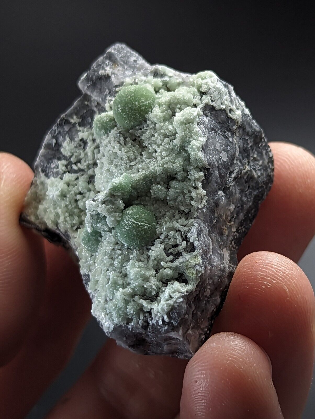 UV Reactive Wavellite - Fantastic Old Stock - Mauldin Mountain Arkansas Rare - Collectibles:Rocks Fossils &