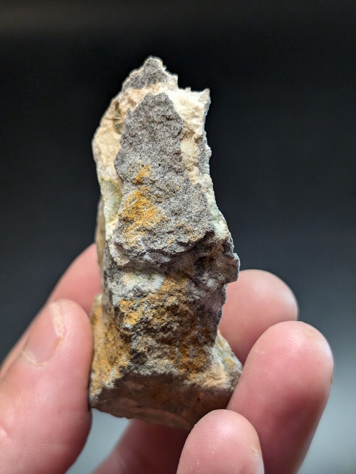 UV Reactive Wavellite -Old Stock - Mauldin Mountain Arkansas Amazing Eye Forms - Collectibles:Rocks Fossils &