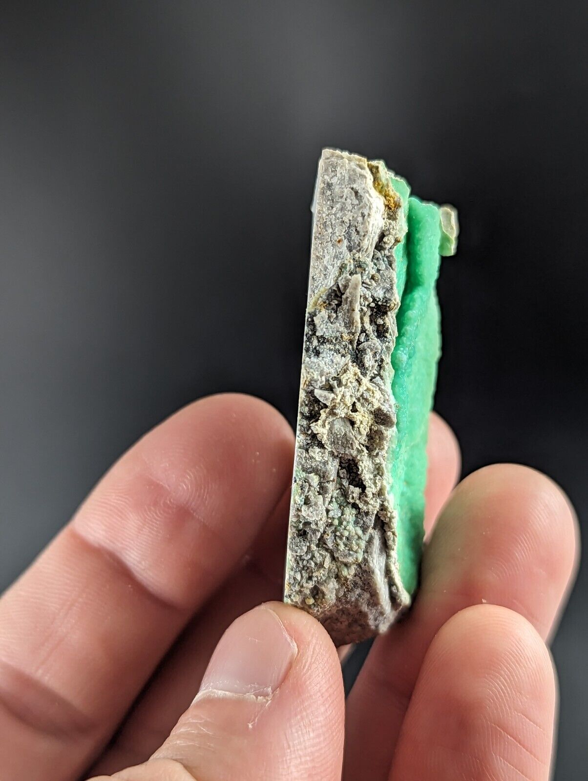 Variscite - Old Stock - Delinde / Schmitt mine - Garland County Arkansas - Collectibles:Rocks Fossils &