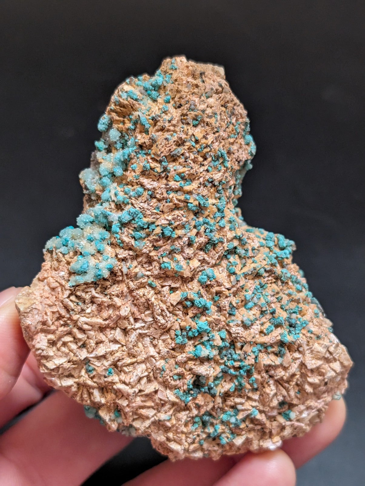 Very Rare Aurichalcite and Selenite Red Cloud Mine Rush Marion Co. Arkansas - Collectibles:Rocks Fossils &