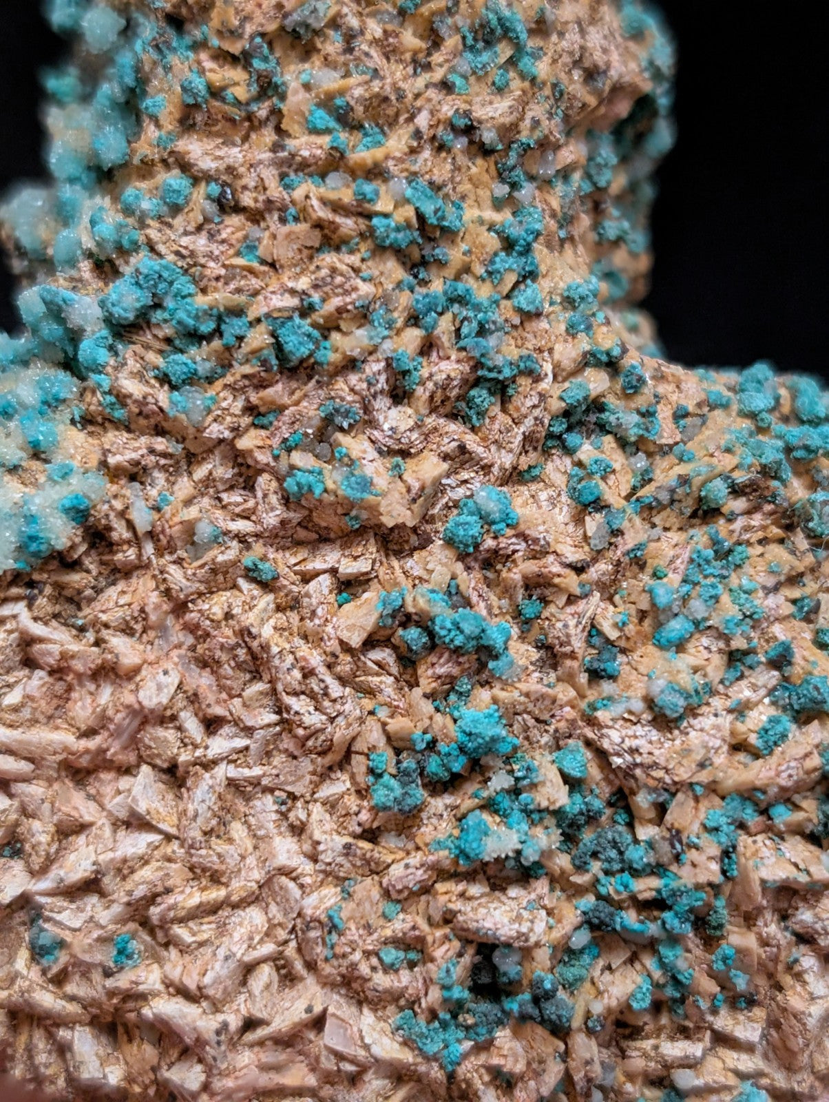 Very Rare Aurichalcite and Selenite Red Cloud Mine Rush Marion Co. Arkansas - Collectibles:Rocks Fossils &