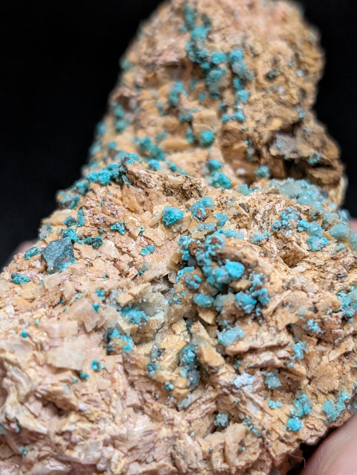 Very Rare Aurichalcite and Selenite Red Cloud Mine Rush Marion Co. Arkansas - Collectibles:Rocks Fossils &