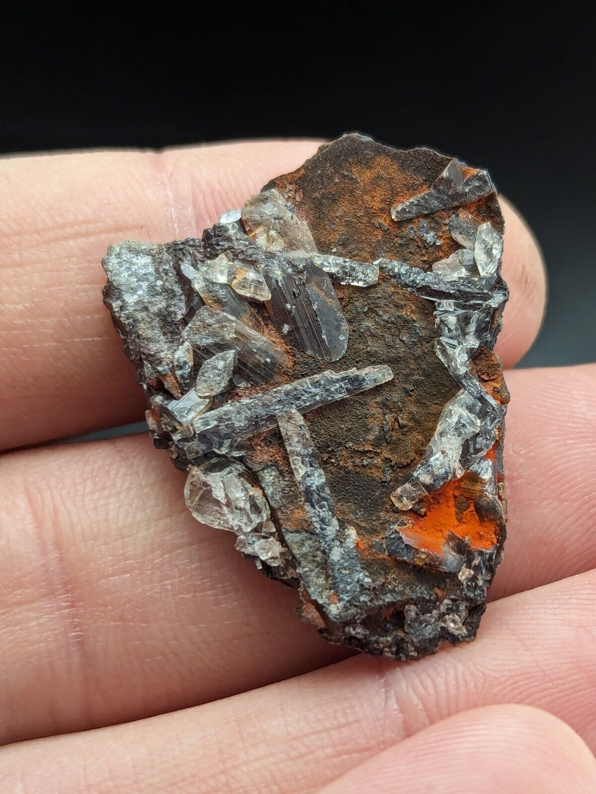 Very Rare Barite Cluster Magnet Cove Arkansas USA ex Goodrick/Delinde - Collectibles:Rocks Fossils & Minerals:Crystals