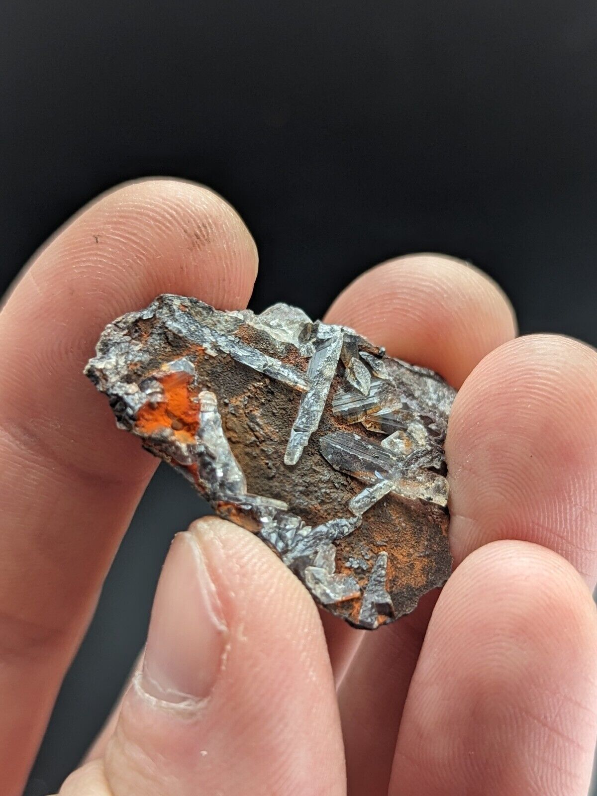 Very Rare Barite Cluster Magnet Cove Arkansas USA ex Goodrick/Delinde - Collectibles:Rocks Fossils & Minerals:Crystals