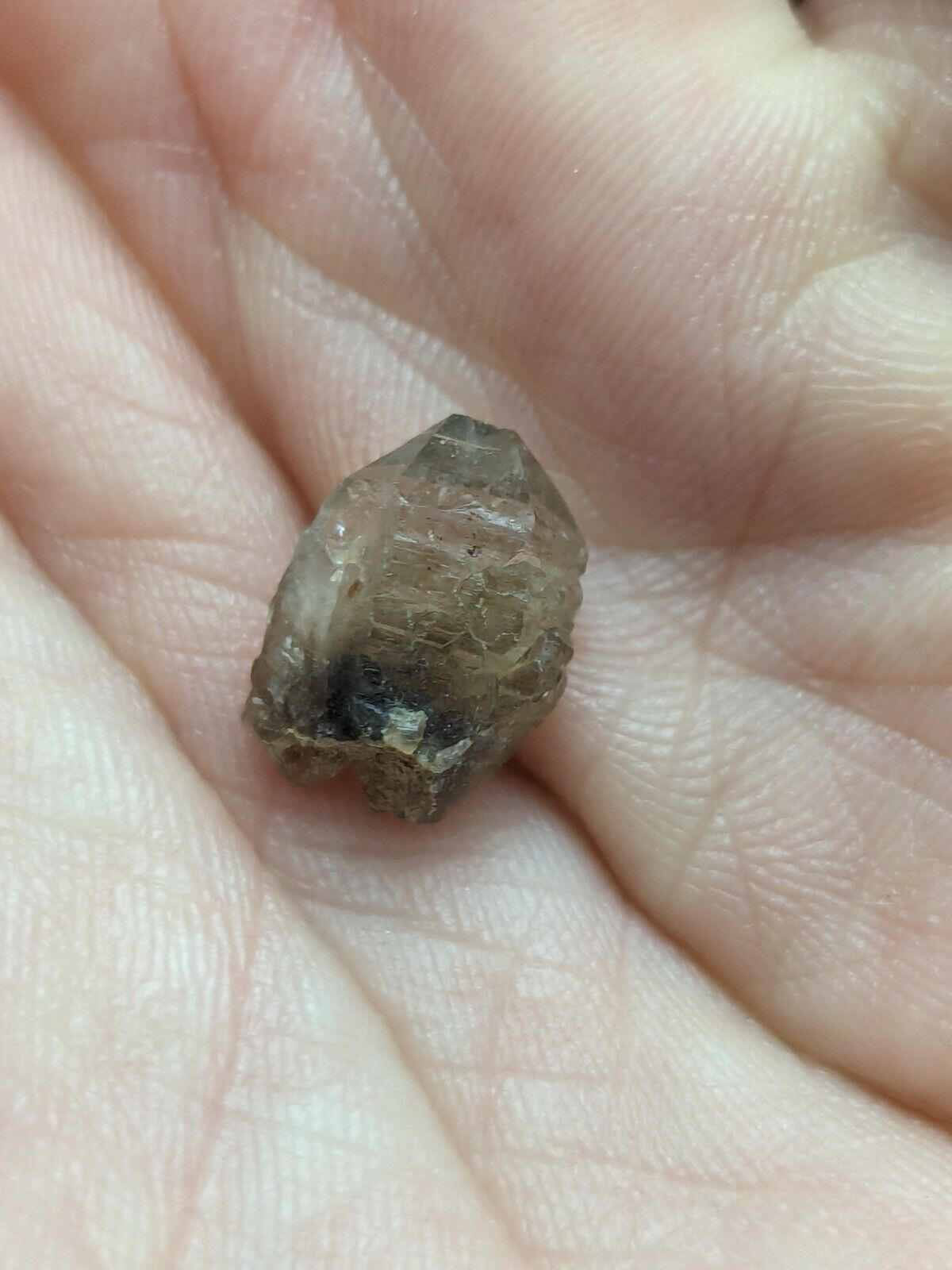 Very Rare Natural Smoky Quartz w/ Fluorescent inclusions Rogers Arkansas USA - Collectibles:Rocks Fossils &