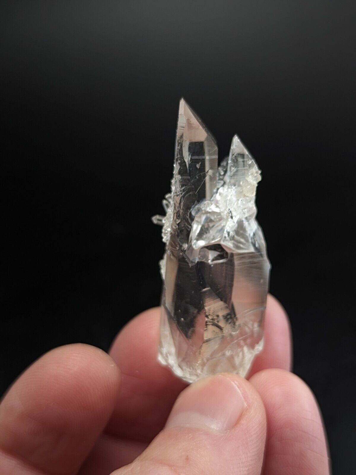 Very Unique A + Quartz Crystal Point Old Stock Garland County Arkansas ooak - Collectibles:Rocks Fossils &