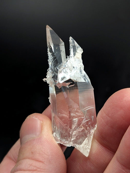 Very Unique A + Quartz Crystal Point Old Stock Garland County Arkansas ooak - Collectibles:Rocks Fossils &
