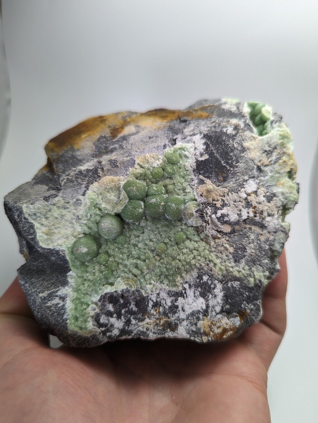 Wavellite display piece- Old Stock - Mauldin Mountain Arkansas Large - Collectibles:Rocks Fossils & Minerals:Crystals