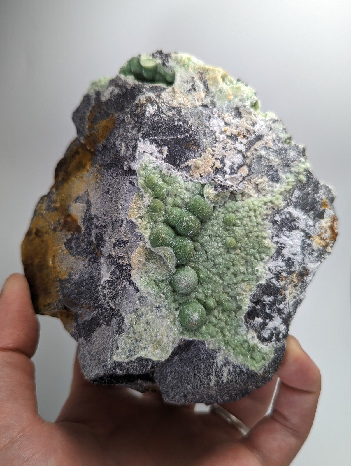 Wavellite display piece- Old Stock - Mauldin Mountain Arkansas Large - Collectibles:Rocks Fossils & Minerals:Crystals