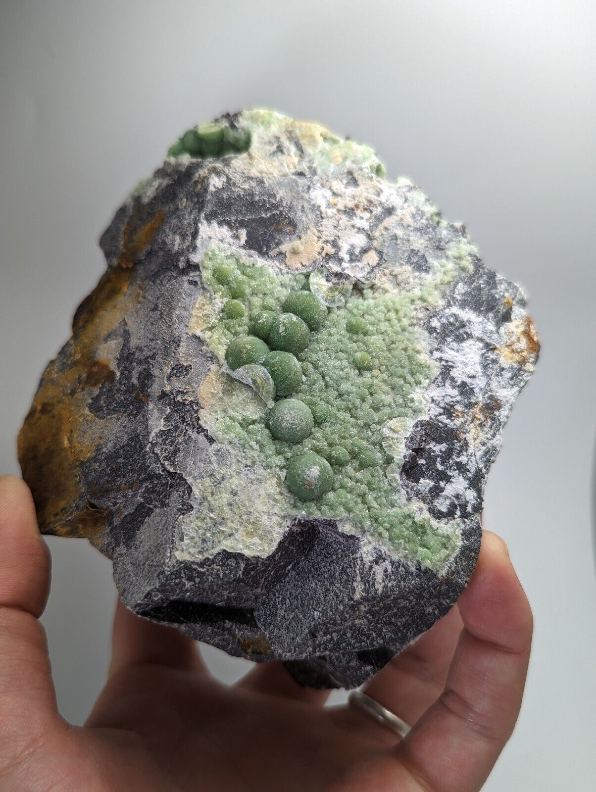 Wavellite display piece- Old Stock - Mauldin Mountain Arkansas Large - Collectibles:Rocks Fossils & Minerals:Crystals