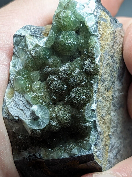 Wavellite - Fantastic Old Stock - Mauldin Mountain Arkansas ooak - Collectibles:Rocks Fossils & Minerals:Crystals