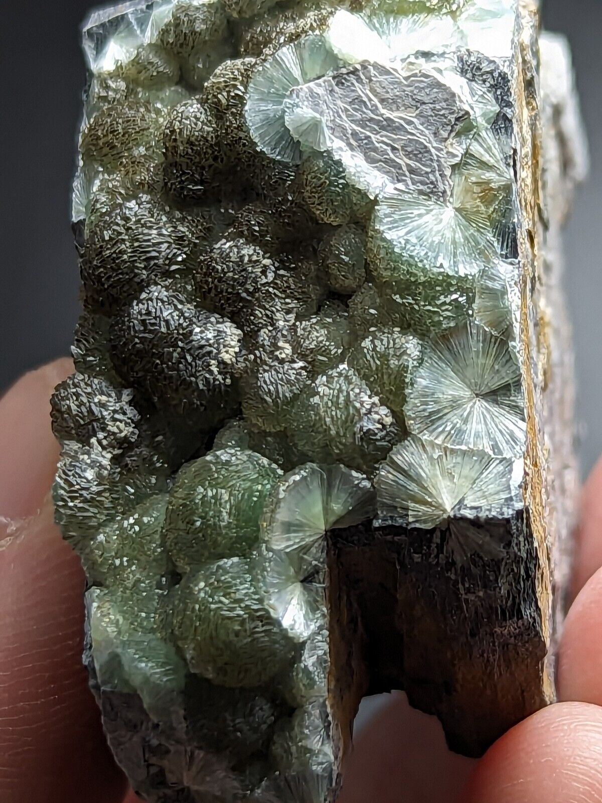 Wavellite - Fantastic Old Stock - Mauldin Mountain Arkansas ooak - Collectibles:Rocks Fossils & Minerals:Crystals