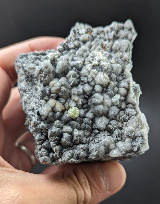 Wavellite on Grey Quartz - Mauldin Mountain Montgomery County Arkansas Rare - Collectibles:Rocks Fossils &