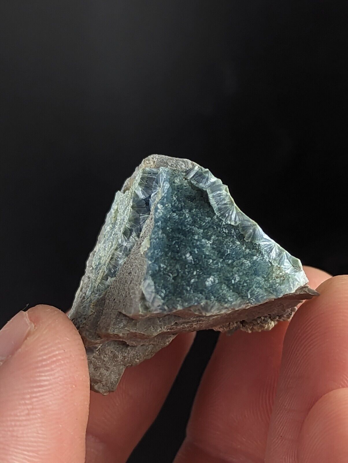 Wavellite - Old Stock - Delinde / Schmitt mine - Garland County Arkansas - Collectibles:Rocks Fossils &