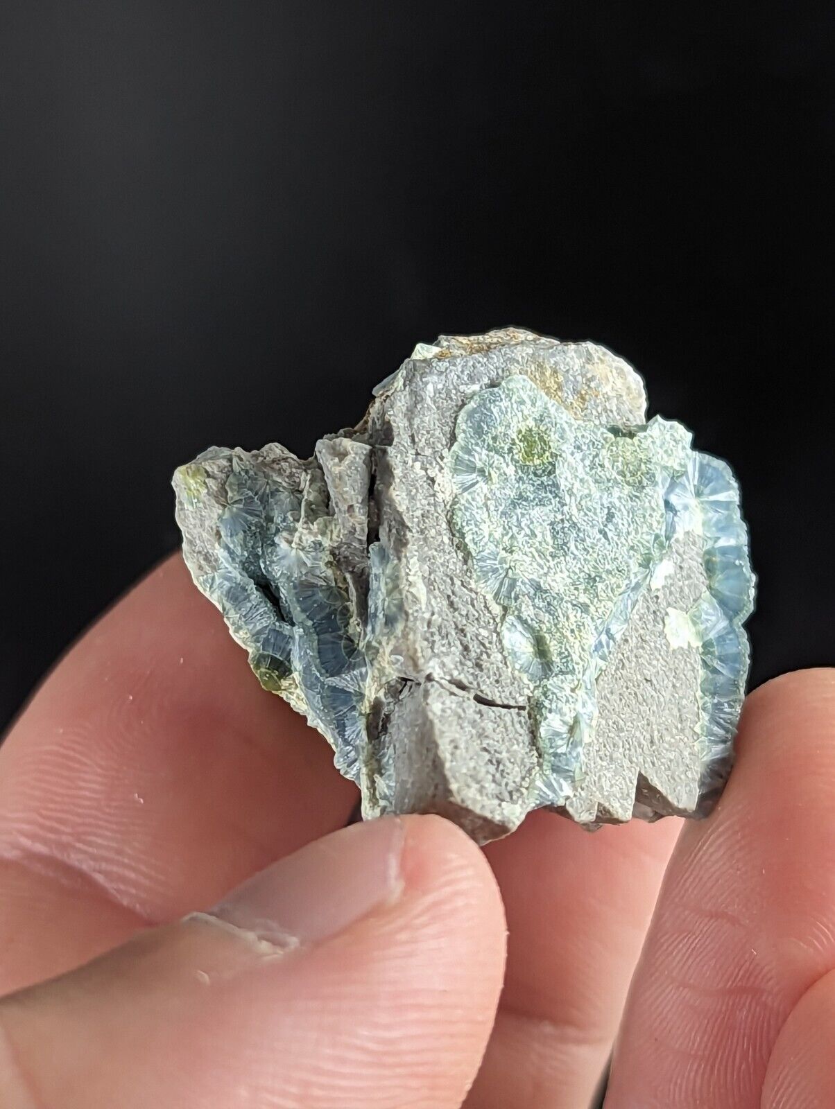 Wavellite - Old Stock - Delinde / Schmitt mine - Garland County Arkansas - Collectibles:Rocks Fossils &