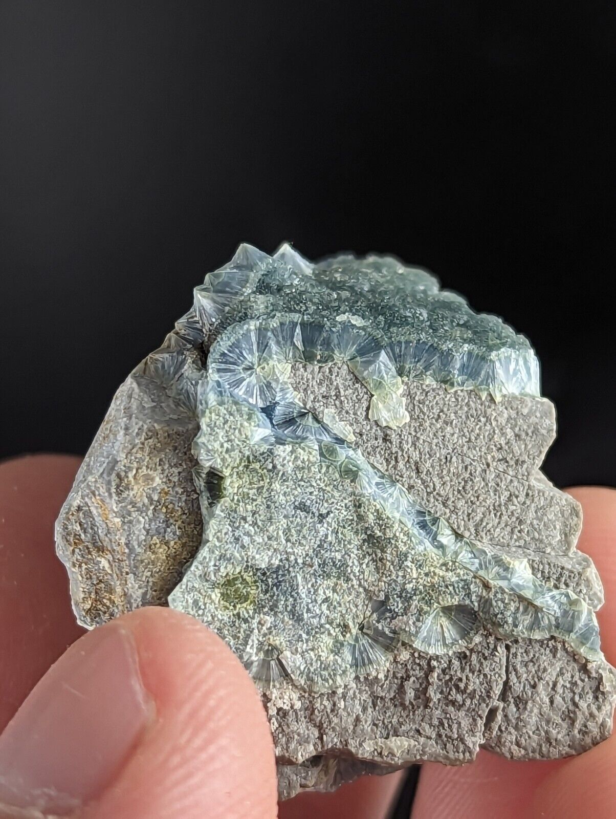 Wavellite - Old Stock - Delinde / Schmitt mine - Garland County Arkansas - Collectibles:Rocks Fossils &