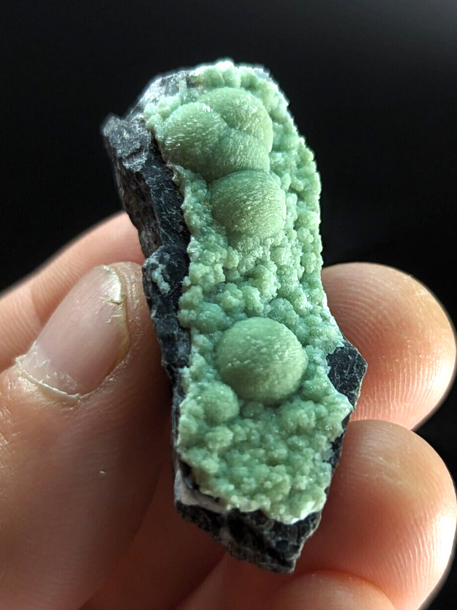 Wavellite ’Peas in a Pod’ - Fantastic Old Stock - Mauldin Mountain Arkansas - Collectibles:Rocks Fossils &