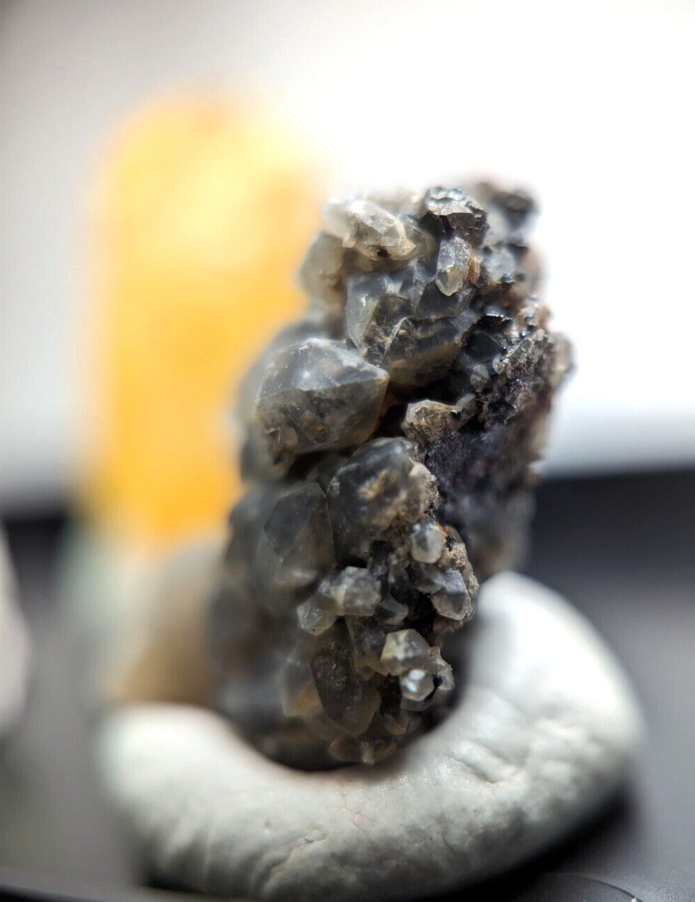 Wavellite + Quartz + Brookite Cluster - Set of 3 w/ case - Old Stock - Arkansas - Collectibles:Rocks Fossils &