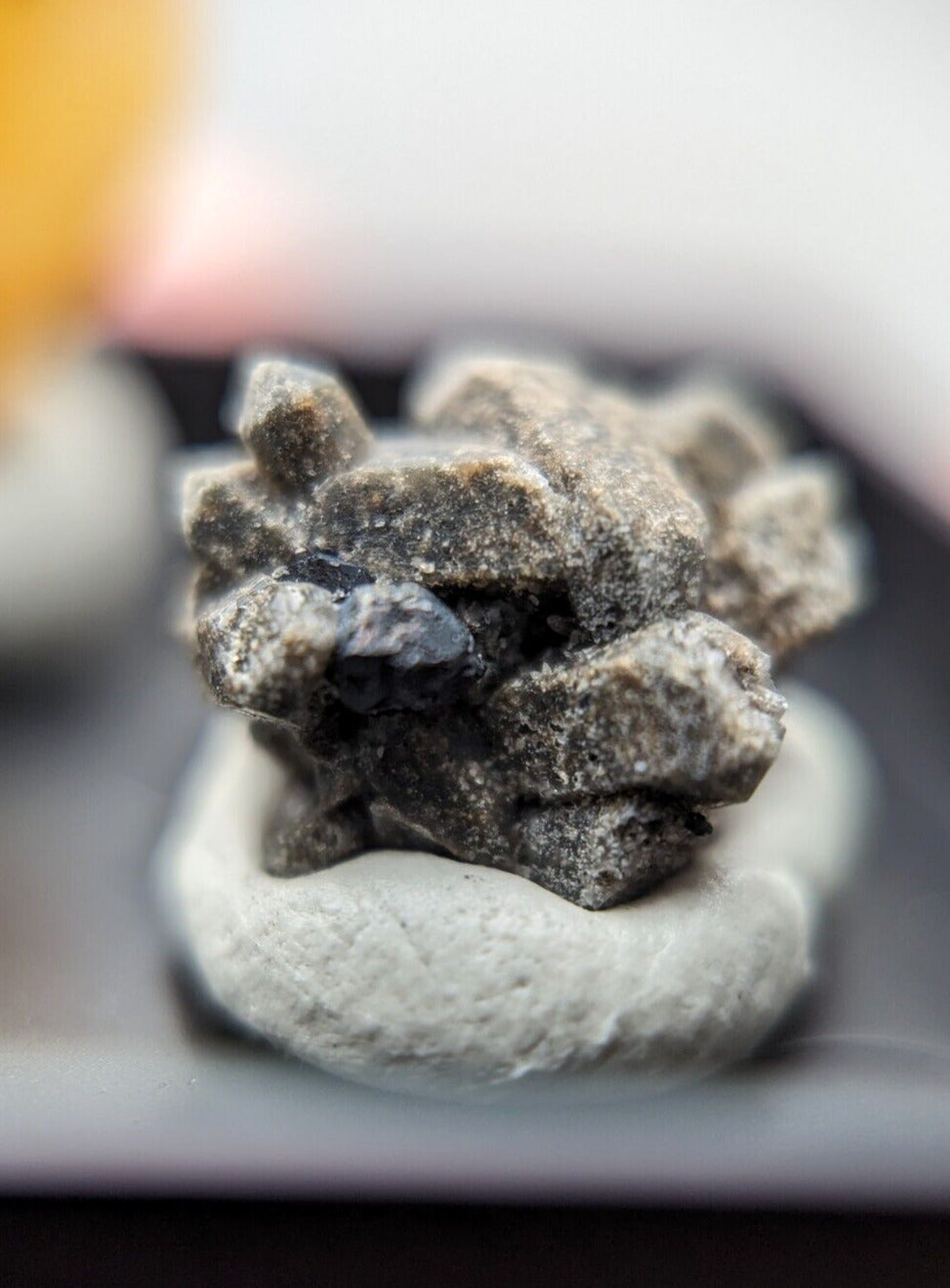 Wavellite + Quartz + Brookite Cluster - Set of 3 w/ case - Old Stock - Arkansas - Collectibles:Rocks Fossils &