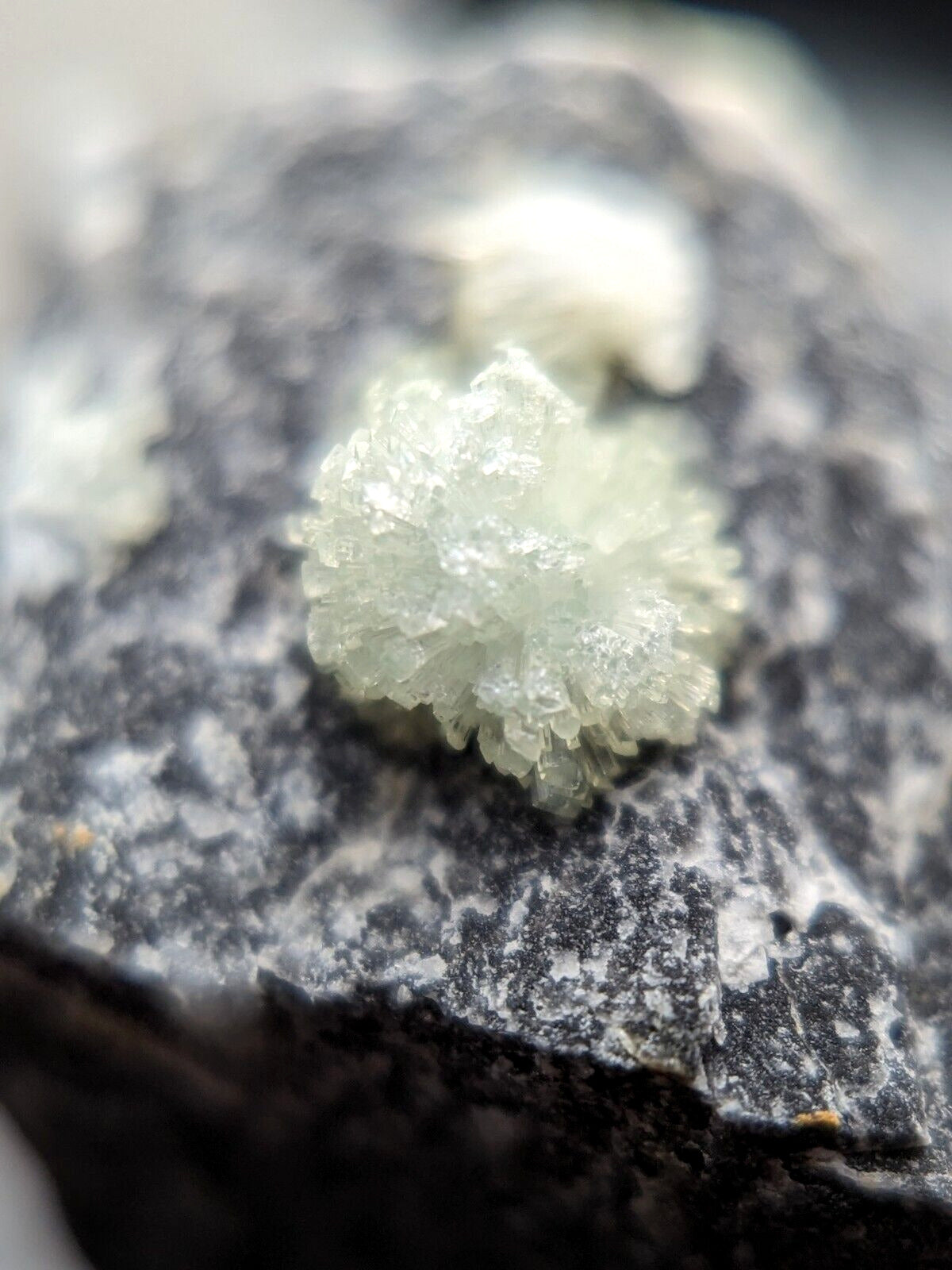 Wavellite + Quartz + Brookite Cluster - Set of 3 w/ case - Old Stock - Arkansas - Collectibles:Rocks Fossils &