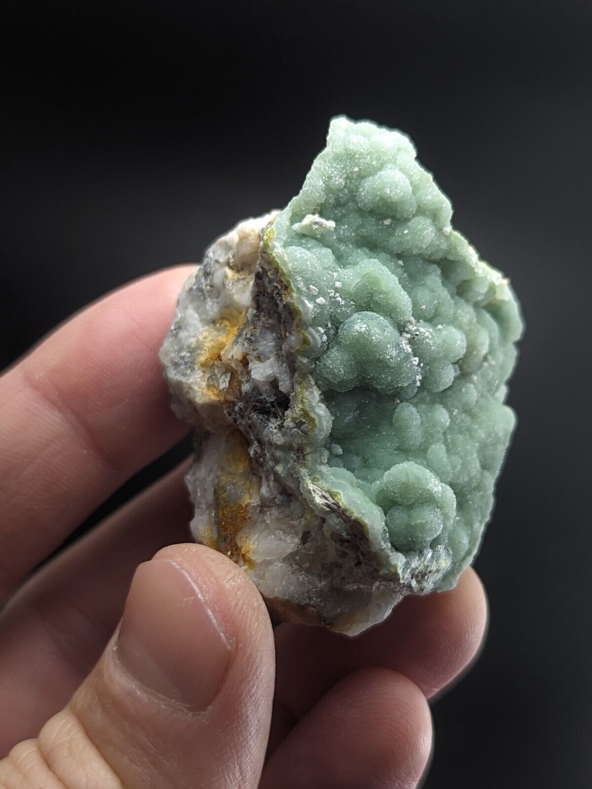 Wavellite on Quartz- Fantastic Old Stock - Mauldin Mountain Arkansas ooak - Collectibles:Rocks Fossils &