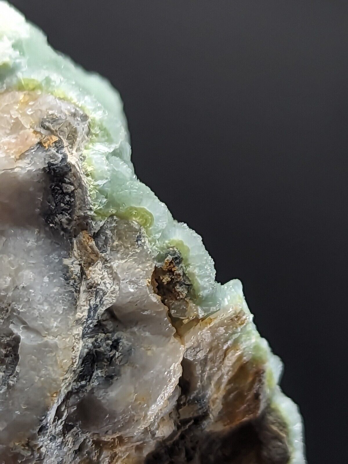 Wavellite on Quartz- Fantastic Old Stock - Mauldin Mountain Arkansas ooak - Collectibles:Rocks Fossils &