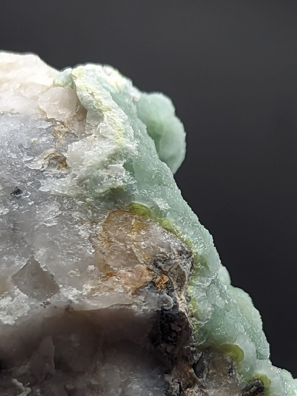 Wavellite on Quartz- Fantastic Old Stock - Mauldin Mountain Arkansas ooak - Collectibles:Rocks Fossils &