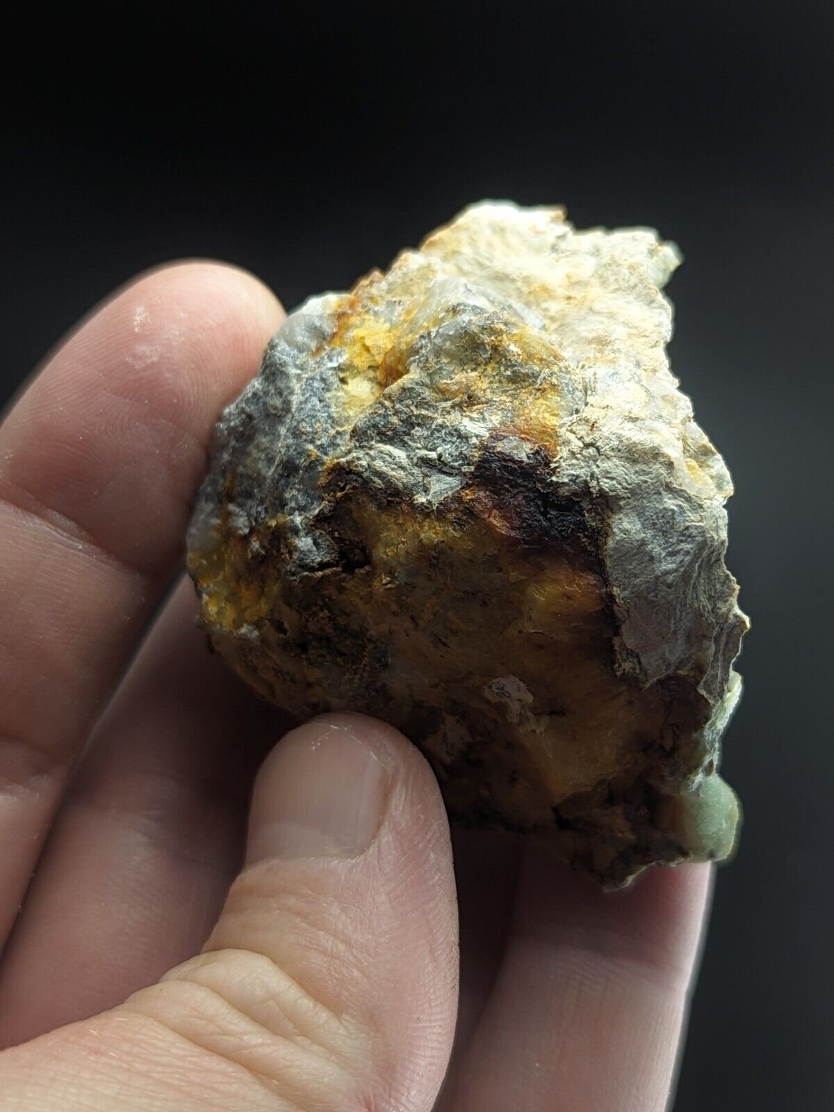 Wavellite on Quartz - Fantastic Old Stock - Mauldin Mountain Arkansas ooak - Collectibles:Rocks Fossils &