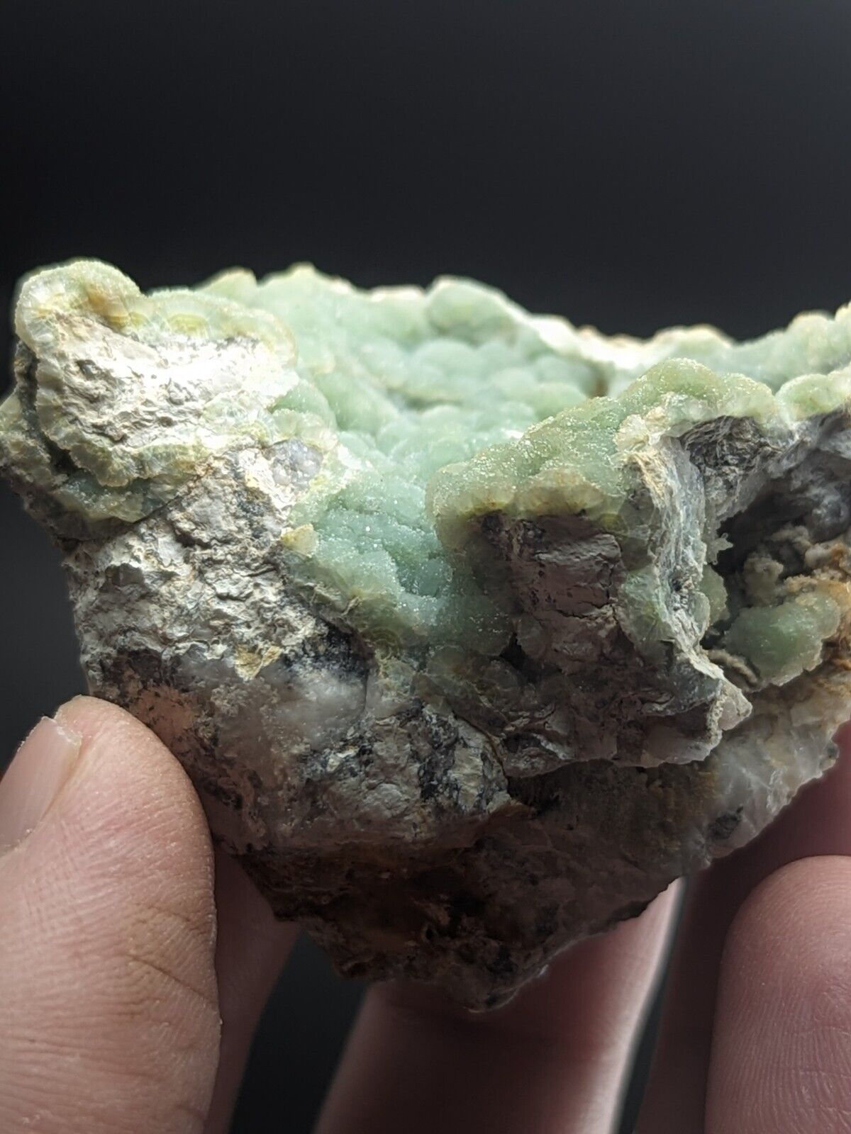 Wavellite on Quartz - Fantastic Old Stock - Mauldin Mountain Arkansas ooak - Collectibles:Rocks Fossils &