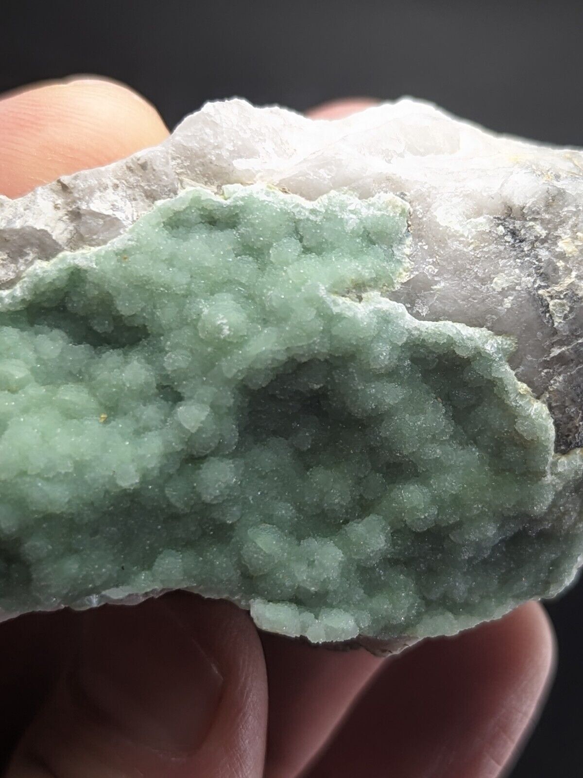 Wavellite on Quartz - Fantastic Old Stock - Mauldin Mountain Arkansas ooak - Collectibles:Rocks Fossils &